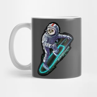 Galaxy Owl Man Mug